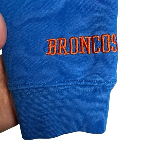 J America vintage Boise State Broncos Sweatshirt blue size Large - Picture 4 of 6